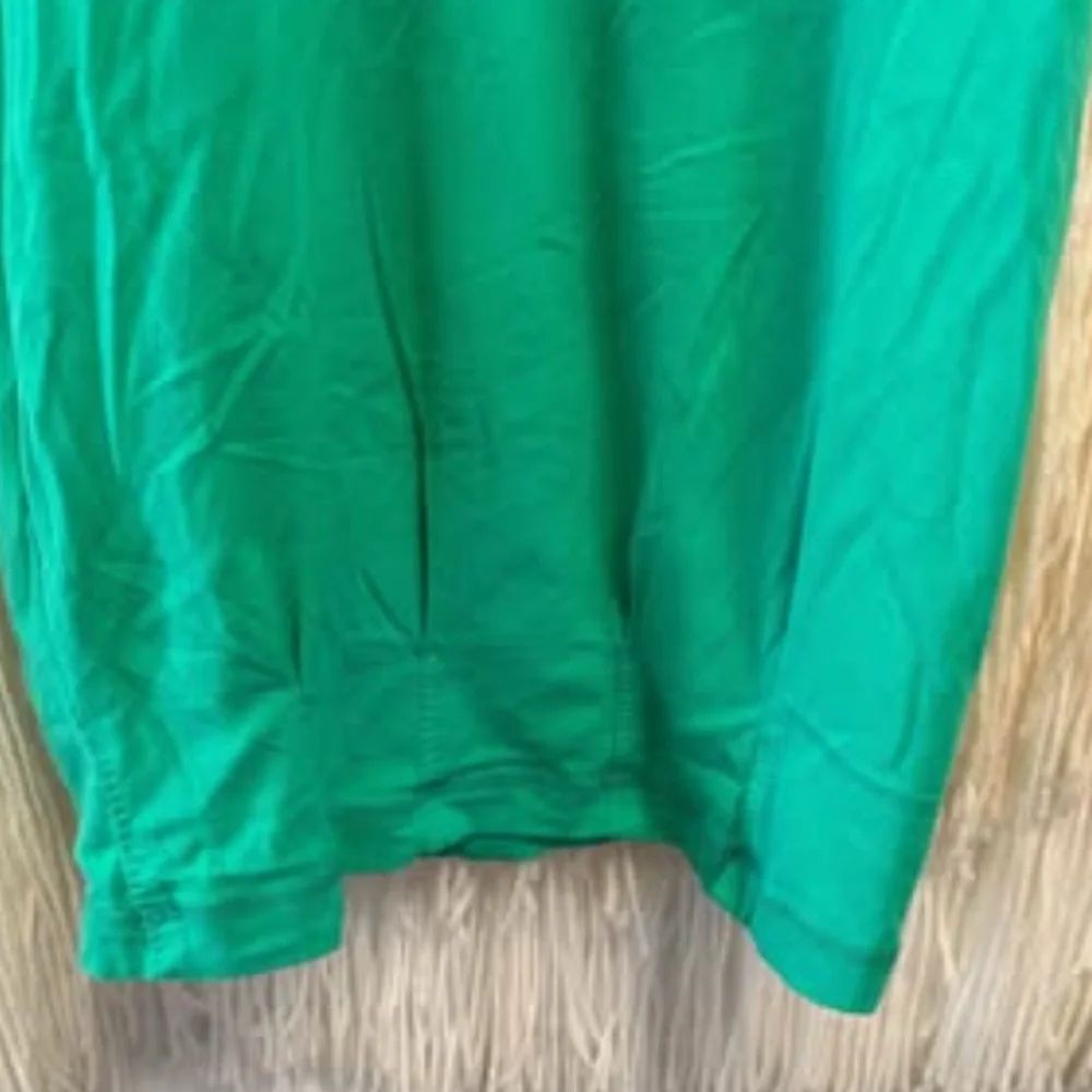 Lululemon Tank Attached Bra Womens Size 0 Flowy Overtop Green White Floral Bra - Picture 5 of 8